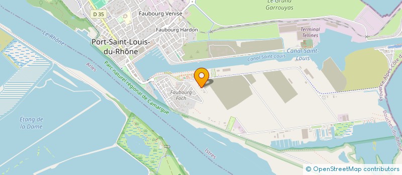 localisation de l'entreprise MONSIEUR PHILIPPE FROMENT  PORT-SAINT-LOUIS