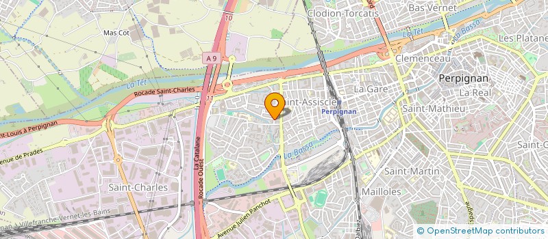 localisation de l'entreprise MONSIEUR PHILIPPE FUENTES à PERPIGNAN