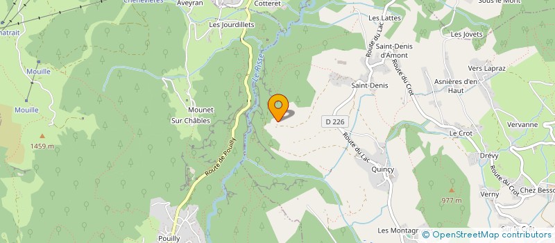 localisation de l'entreprise MONSIEUR PHILIPPE GABARROU  TANINGES