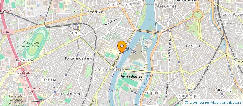 localisation de l'entreprise MONSIEUR PHILIPPE GABRIE à TOULOUSE