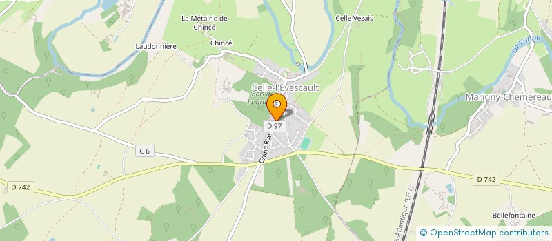 localisation de l'entreprise MONSIEUR PHILIPPE GADIOUX  SANXAY