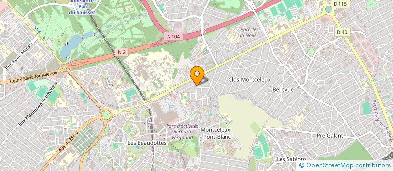 localisation de l'entreprise MONSIEUR PHILIPPE GAFFE-BLAISE à VILLEPINTE