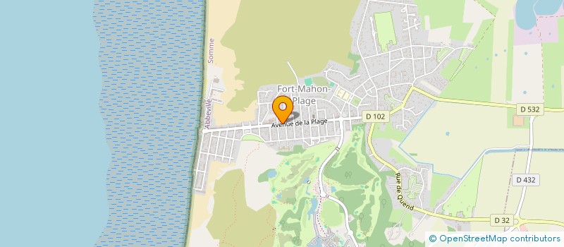 localisation de l'entreprise MONSIEUR PHILIPPE GAFFET  FORT-MAHON-PLAGE