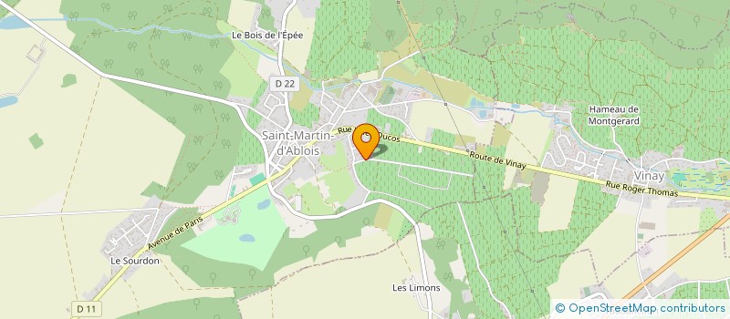 localisation de l'entreprise MONSIEUR PHILIPPE GAFFOGLIO  SAINT-MARTIN-D ABLOIS