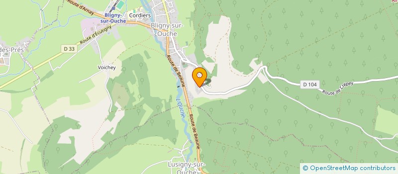 localisation de l'entreprise MONSIEUR PHILIPPE GAGNEPAIN à BLIGNY-SUR-OUCHE