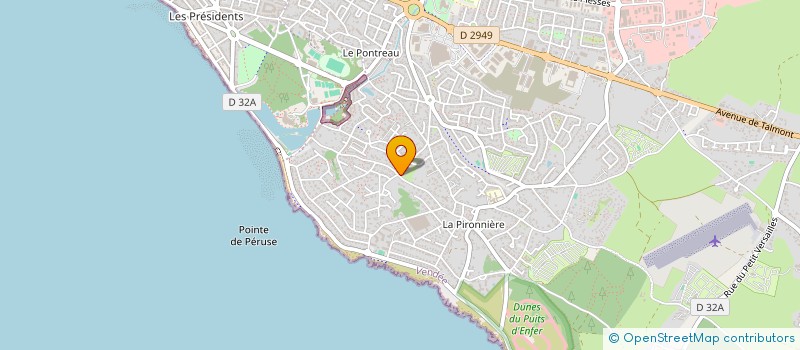 localisation de l'entreprise MONSIEUR PHILIPPE GAIGNEUX à LES SABLES D'OLONNE