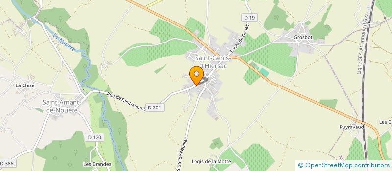localisation de l'entreprise MONSIEUR PHILIPPE GAILLARD à SAINT-GENIS-D'HIERSAC