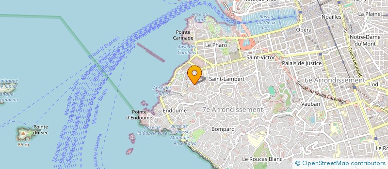 localisation de l'entreprise MONSIEUR PHILIPPE GAILLARD à MARSEILLE