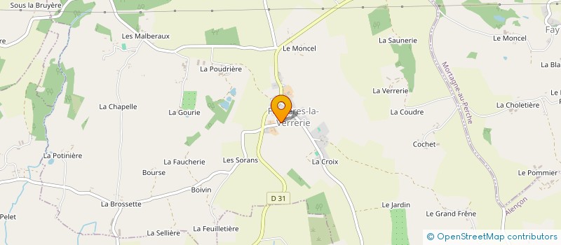 localisation de l'entreprise MONSIEUR PHILIPPE GAILLARDOT à FERRIERES-LA-VERRERIE