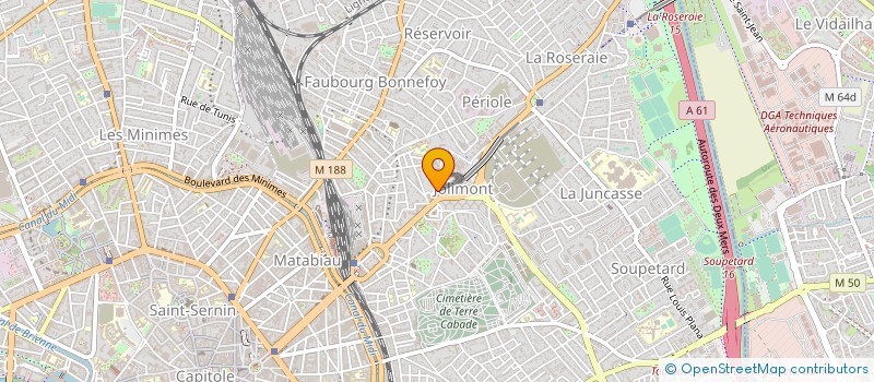 localisation de l'entreprise MONSIEUR PHILIPPE GALDIN à TOULOUSE