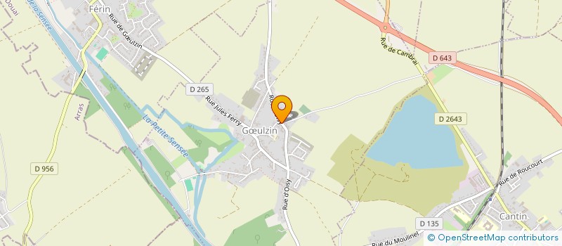 localisation de l'entreprise MONSIEUR PHILIPPE GALEZ  GULZIN