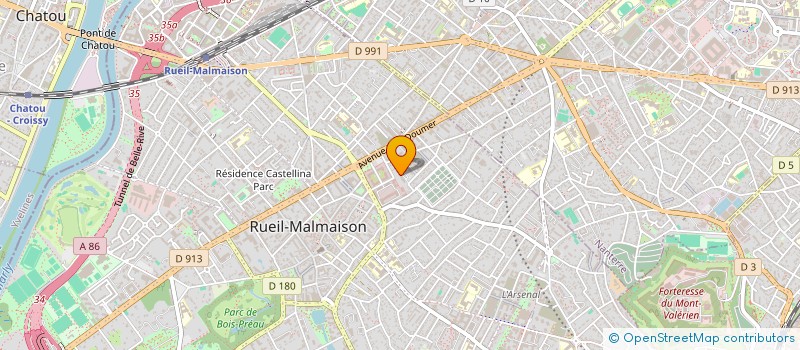 localisation de l'entreprise MONSIEUR PHILIPPE GALIA à RUEIL-MALMAISON