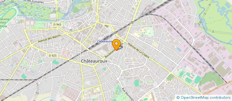 localisation de l'entreprise MONSIEUR PHILIPPE GALIBERT à CHATEAUROUX