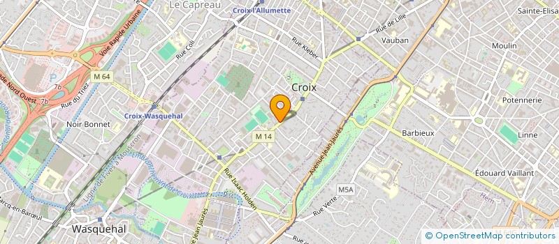 localisation de l'entreprise MONSIEUR PHILIPPE GALLAIS  CROIX