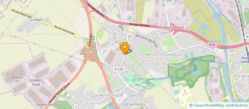 localisation de l'entreprise MONSIEUR PHILIPPE GALLET  FLERS-EN-ESCREBIEUX