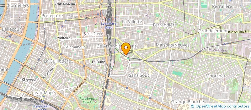 localisation de l'entreprise MONSIEUR PHILIPPE GALLICE  LYON