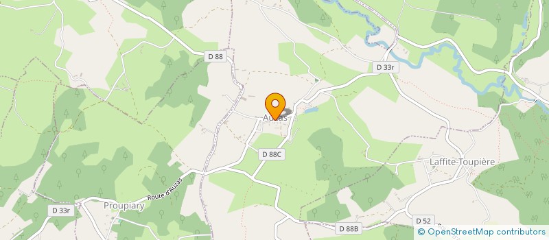 localisation de l'entreprise MONSIEUR PHILIPPE GALLIEN  AUZAS