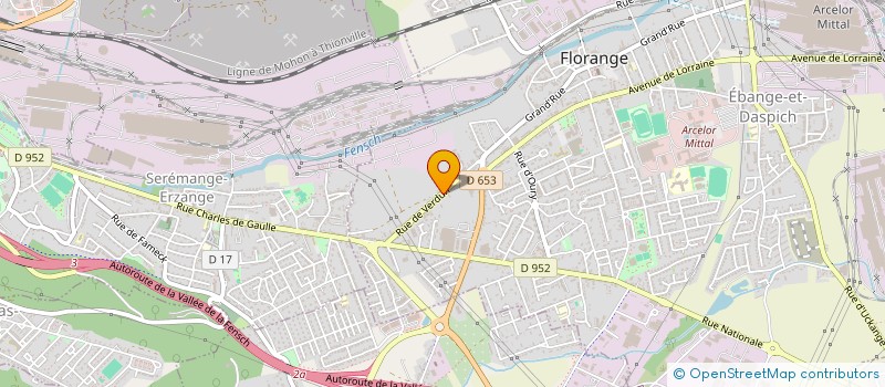 localisation de l'entreprise MONSIEUR PHILIPPE GALLIEN  FLORANGE