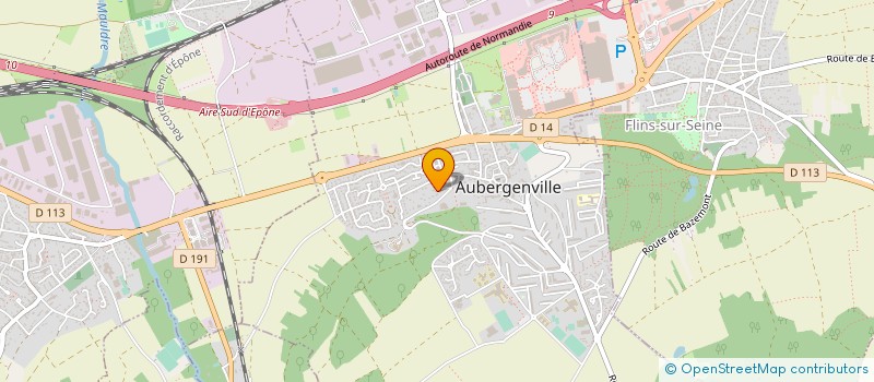 localisation de l'entreprise MONSIEUR PHILIPPE GALLIOT  AUBERGENVILLE