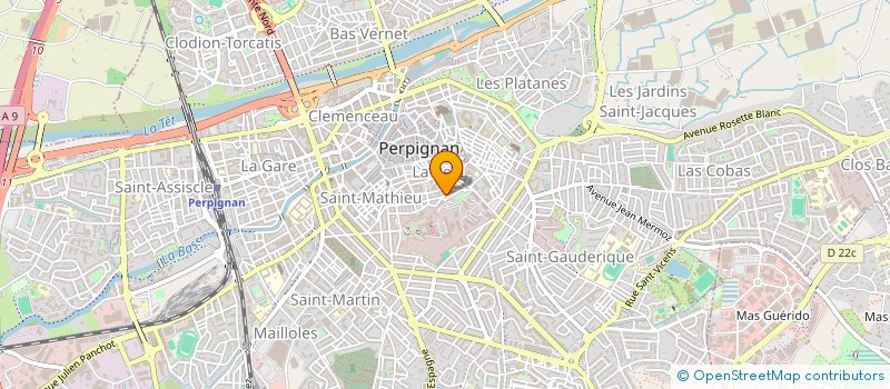 localisation de l'entreprise MONSIEUR PHILIPPE GALLY à THUIR