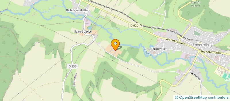 localisation de l'entreprise MONSIEUR PHILIPPE GALLYE D'HYBOUVILLE  ENVERMEU