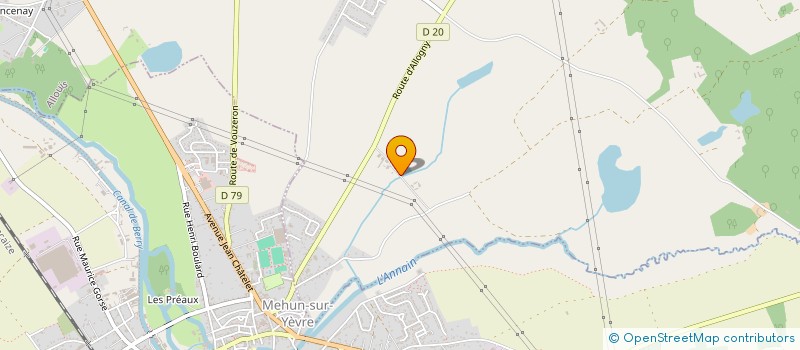 localisation de l'entreprise MONSIEUR PHILIPPE GALON  ALLOUIS