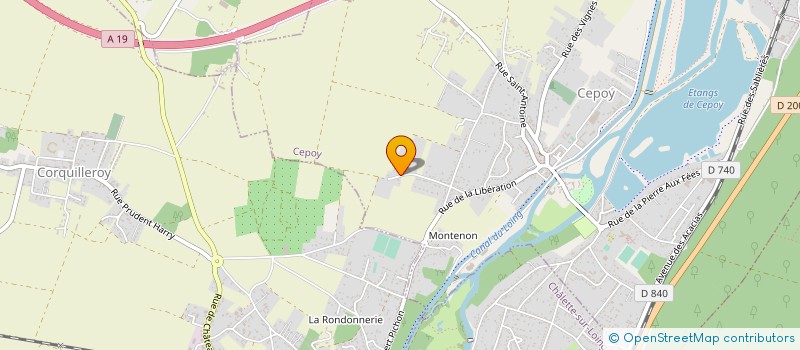 localisation de l'entreprise MONSIEUR PHILIPPE GALOPIN à CEPOY