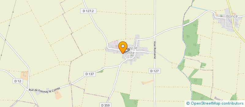 localisation de l'entreprise MONSIEUR PHILIPPE GALOPPIN à FRESNAY-LE-COMTE