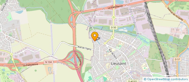 localisation de l'entreprise MONSIEUR PHILIPPE GALOZIO  LIEUSAINT