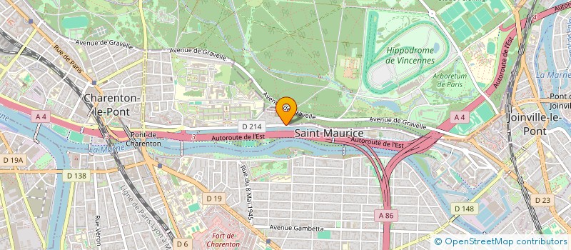 localisation de l'entreprise MONSIEUR PHILIPPE GALULA à SAINT-MAURICE