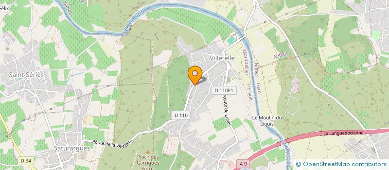 localisation de l'entreprise MONSIEUR PHILIPPE GAMUNDI  VILLETELLE