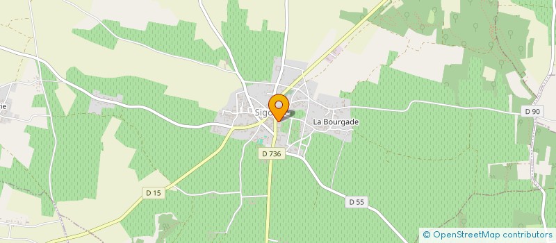 localisation de l'entreprise MONSIEUR PHILIPPE GANACHAUD à SIGOGNE