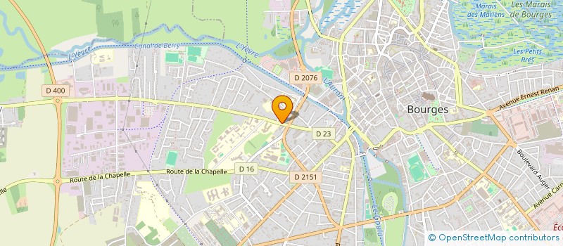 localisation de l'entreprise MONSIEUR PHILIPPE GANCZARSKI  BOURGES