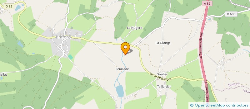 localisation de l'entreprise MONSIEUR PHILIPPE GANDEBOEUF à BRIFFONS