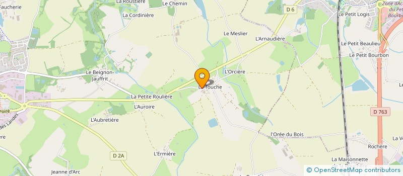 localisation de l'entreprise MONSIEUR PHILIPPE GANDEMER  LE POIRE-SUR-VIE