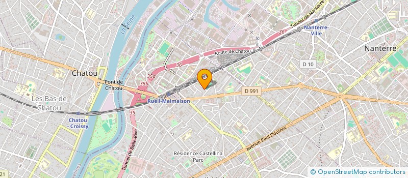 localisation de l'entreprise MONSIEUR PHILIPPE GANDIN à RUEIL-MALMAISON