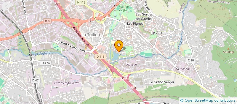 localisation de l'entreprise MONSIEUR PHILIPPE GANDOLPHE à VITROLLES