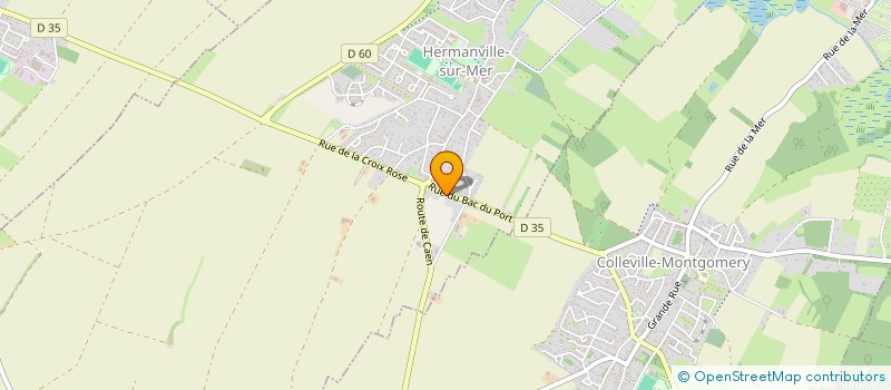 localisation de l'entreprise MONSIEUR PHILIPPE GANDY  HERMANVILLE-SUR-MER