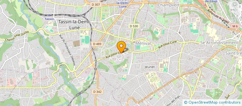 localisation de l'entreprise MONSIEUR PHILIPPE GANZAROLLI  LYON