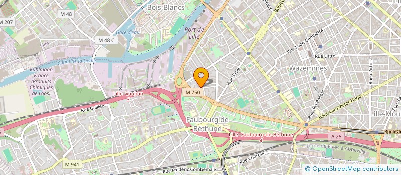 localisation de l'entreprise MONSIEUR PHILIPPE GARACHE à LILLE