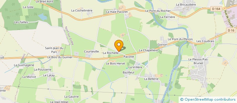 localisation de l'entreprise MONSIEUR PHILIPPE GARAUD à NORT-SUR-ERDRE