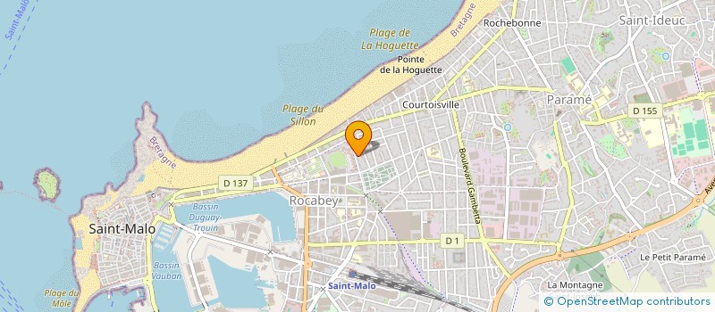 localisation de l'entreprise MONSIEUR PHILIPPE GARCIA  SAINT-MALO