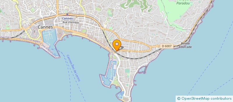 localisation de l'entreprise MONSIEUR PHILIPPE GARCIA à CANNES