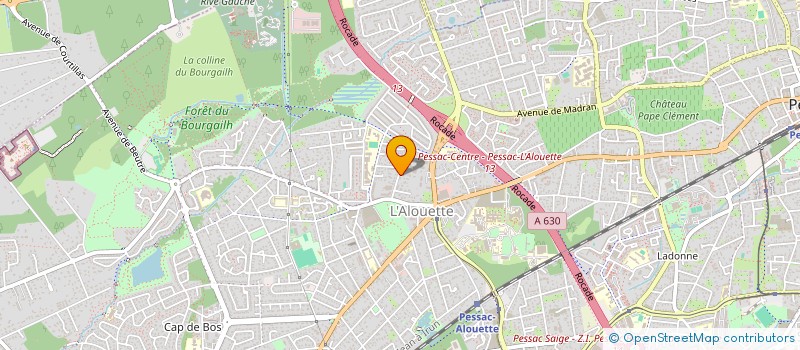 localisation de l'entreprise MONSIEUR PHILIPPE GARCIA à PESSAC