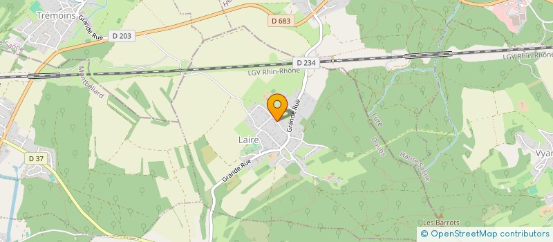 localisation de l'entreprise MONSIEUR PHILIPPE GARCIA  LAIRE