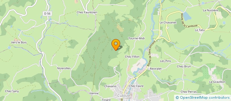 localisation de l'entreprise MONSIEUR PHILIPPE GARDETTE  SAINT JEAN LA BUSSIERE