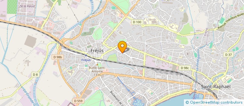 localisation de l'entreprise MONSIEUR PHILIPPE GARDINAL à FREJUS
