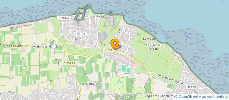 localisation de l'entreprise MONSIEUR PHILIPPE GARNIER  SAINT-MARTIN-DE-RE