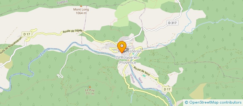 localisation de l'entreprise MONSIEUR PHILIPPE GARNIER  ROQUESTERON