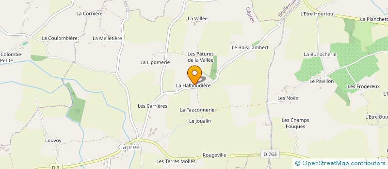 localisation de l'entreprise MONSIEUR PHILIPPE GARNIER à GAPREE